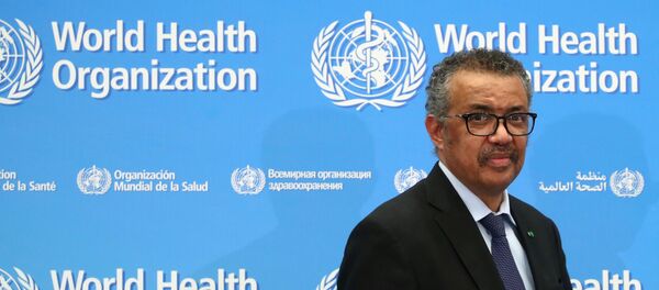 FILE PHOTO: Director-General of the WHO Tedros Adhanom Ghebreyesus, attends a news conference on the coronavirus (COVID-2019) in Geneva, Switzerland February 24, 2020. REUTERS/Denis Balibouse/File Photo - Sputnik International
