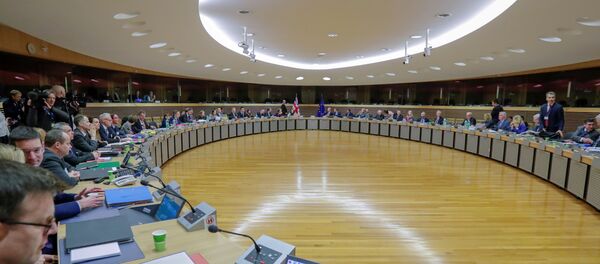 Start of the first round of post-Brexit trade deal talks between the EU and the United Kingdom, in Brussels, Belgium March 2, 2020 - Sputnik International