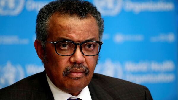 Director General of the World Health Organization (WHO) Tedros Adhanom Ghebreyesus attends a news conference on the situation of the coronavirus (COVID-2019), in Geneva, Switzerland, February 28, 2020 - Sputnik International