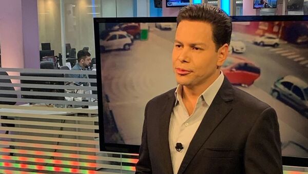 Brazilian TV news anchor Marcao do Povo - Sputnik International
