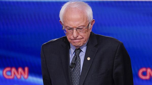Sen. Bernie Sanders, I-Vt., participates in a Democratic presidential primary debate at CNN Studios in Washington, Sunday, March 15, 2020 - Sputnik International