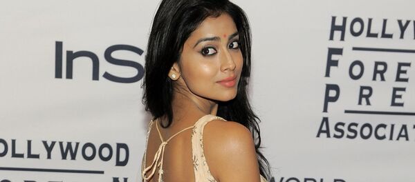 Actress Shriya Saran arrives at the 13th Annual InStyle and Hollywood Foreign Press Association Toronto International Film Festival Party, Tuesday, Sept. 11, 2012, in Toronto - Sputnik International