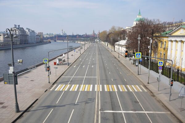Phantasmagoric Views of Empty Moscow Amid COVID-19 Pandemic - Sputnik International