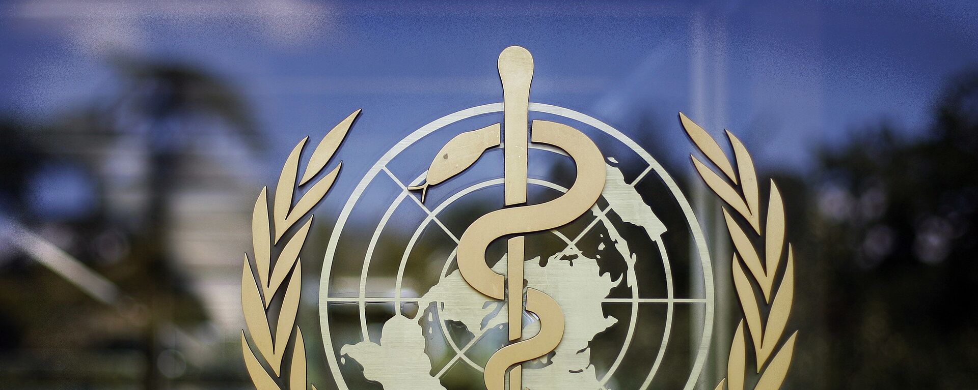 World Health Organization logo on its headquarters in Geneva - Sputnik International, 1920, 06.05.2022