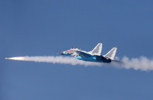 Photos: North Korea’s MiG-29s Dogfight for Kim Jong Un in Rare Media Appearance Photos: North Korea’s MiG-29s Dogfight for Kim Jong Un in Rare Media Appearance - Sputnik International