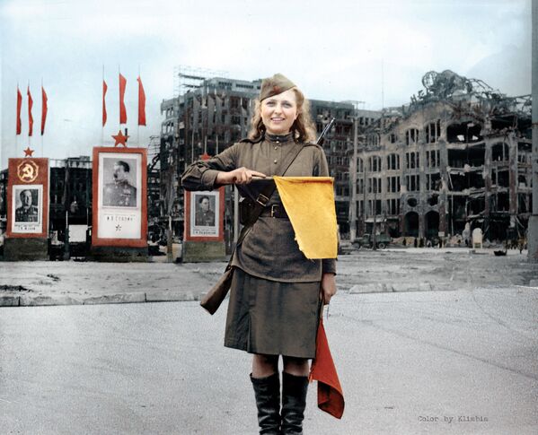 A Look Back in Colour: Archived Soviet Pictures of Great Patriotic War Revisited - Sputnik International