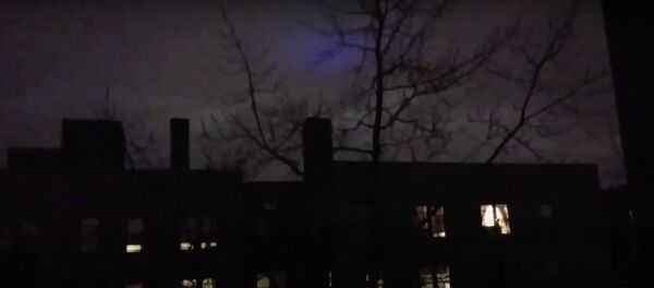 Strange purple thing in the sky!What's going on?This is so cool! Strange purple thing in the sky!What's going on?This is so cool! - Sputnik International
