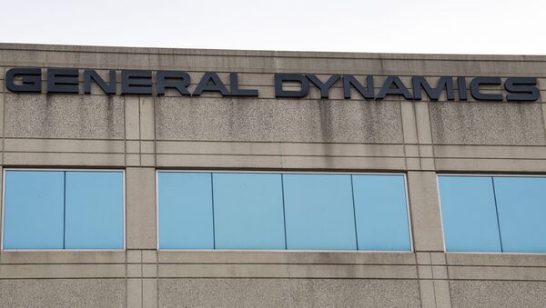 The General Dynamics logo is seen on a building in Annapolis Junction, Maryland, on 11 March 2019.  - Sputnik International