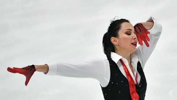 Elizaveta Tuktamysheva performs her free program in the women's competition at the Figure Skating Tournament in Espoo - Sputnik International