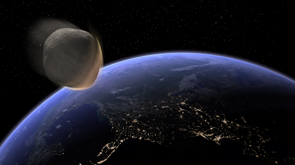 Earth Impacting Asteroid - Sputnik International