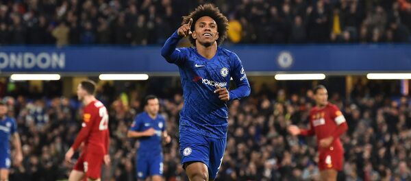 Willian, who is expected to leave Chelsea in the summer of 2020 Willian, who is expected to leave Chelsea in the summer of 2020 - Sputnik International
