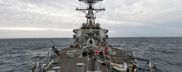 USS Barry sails through Taiwan Strait on 23 April 2020 - Sputnik International
