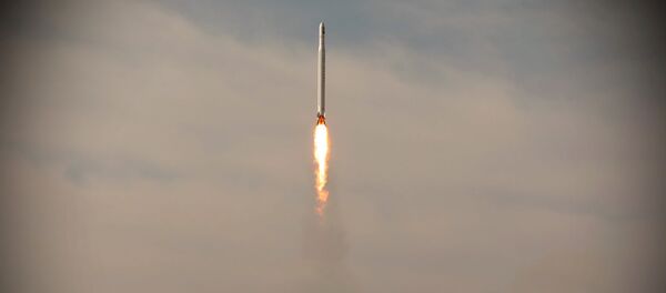 A first military satellite named Noor is launched into orbit by Iran's Revolutionary Guards Corps, in Semnan, Iran April 22, 2020 A first military satellite named Noor is launched into orbit by Iran's Revolutionary Guards Corps, in Semnan, Iran April 22, 2020 - Sputnik International