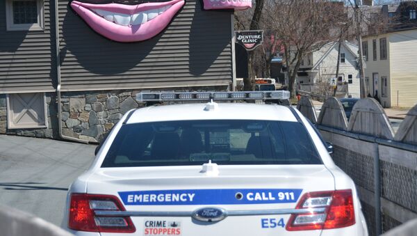 The office of denturist Gabriel Wortman, who police say went on a shooting spree killing multiple people, is seen in Dartmouth, Nova Scotia, Canada April 19, 2020 - Sputnik International