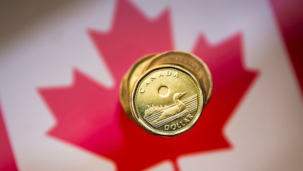 Canadian dollar coin - Sputnik International