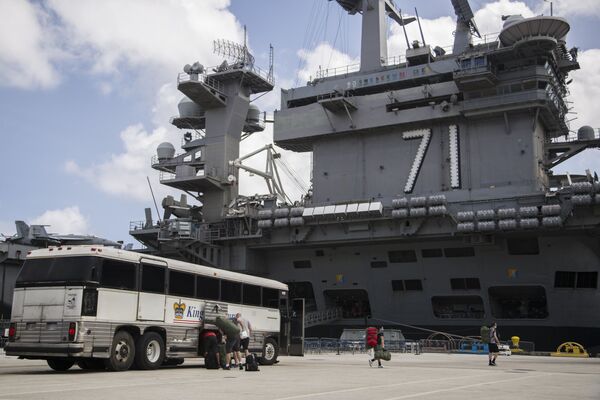 Five USS Theodore Roosevelt Sailors Retest Positive for COVID-19 After Return to Aircraft Carrier Five USS Theodore Roosevelt Sailors Retest Positive for COVID-19 After Return to Aircraft Carrier - Sputnik International