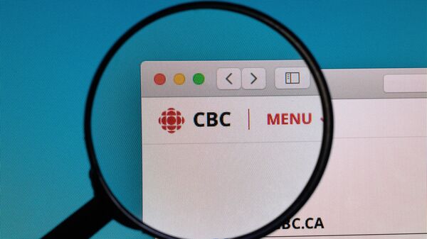 CBC logo under magnifying glass - Sputnik International
