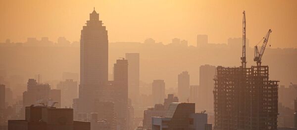General view of the city during sunset hour in Taipei, Taiwan, April 29, 2020 - Sputnik International
