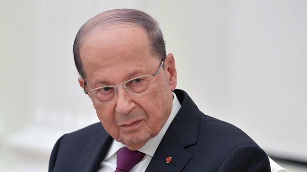 Michel Aoun, Lebanon's President - Sputnik International