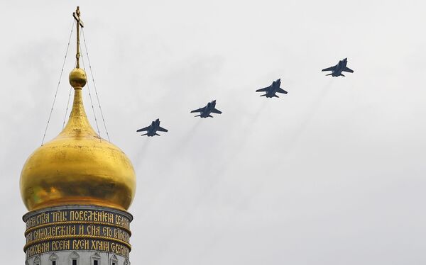 From Kinzhal Missiles to Su-57 Fighters: Sneak Peek of Victory Day Aerial Parade Over Moscow From Kinzhal Missiles to Su-57 Fighters: Sneak Peek of Victory Day Aerial Parade Over Moscow - Sputnik International