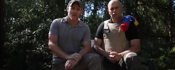 Security contractor Jordan Goudreau and retired Venezuelan officer Javier Nieto address the world in the wake of Sunday's botched mercenary invasion of Venezuela. Security contractor Jordan Goudreau and retired Venezuelan officer Javier Nieto address the world in the wake of Sunday's botched mercenary invasion of Venezuela. - Sputnik International