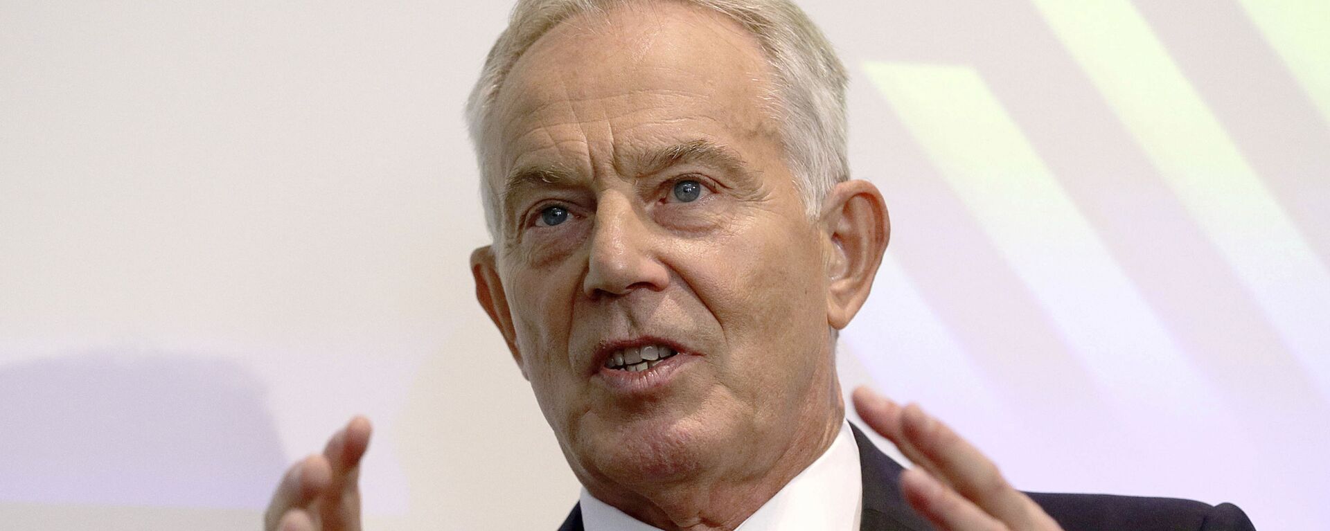 Former British prime minister Tony Blair gives a speech on Brexit at the Institute for Government in central London, on Monday 2 September 2019. - Sputnik International, 1920, 06.09.2021