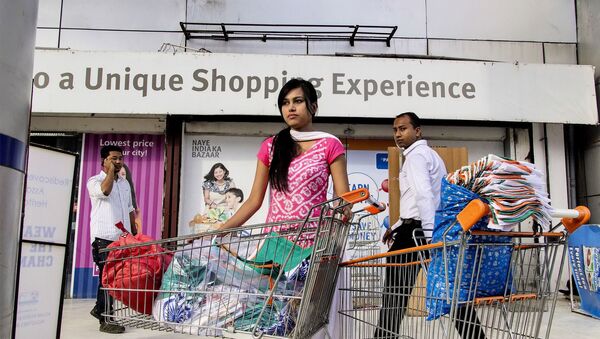 India shopping centre - Sputnik International