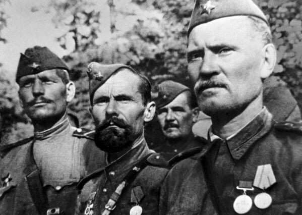 Soldiers of the Red Army during World War II, 1943 - Sputnik International
