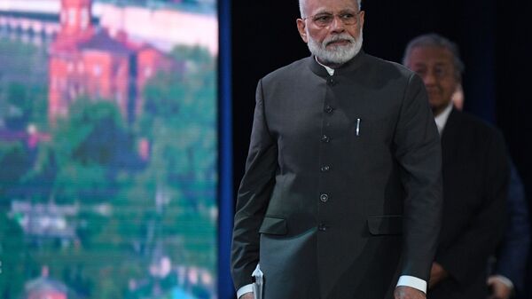 Indian Prime Minister Narendra Modi in Russia - Sputnik International