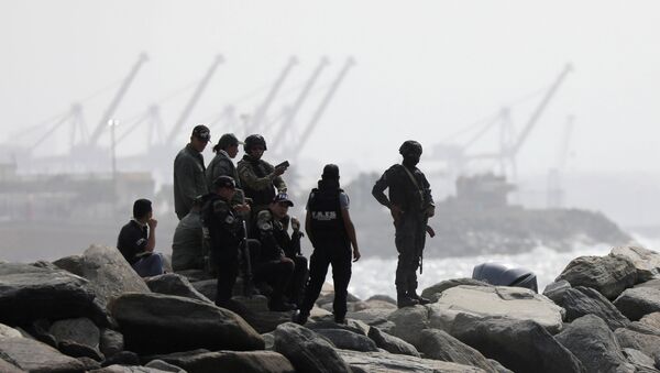 Members of the special forces unit are seen at a shore, after Venezuela's government announced a failed mercenary incursion, in Macuto, Venezuela, May 3, 2020 - Sputnik International