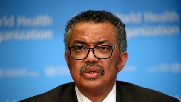 Director General of the World Health Organization (WHO) Tedros Adhanom Ghebreyesus speaks during a news conference on the situation of the coronavirus (COVID-2019), in Geneva, Switzerland, February 28, 2020 - Sputnik International