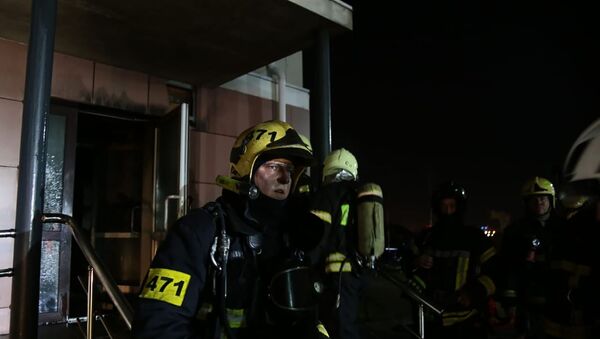 Fire in Moscow hospice, 13 April 2020 - Sputnik International