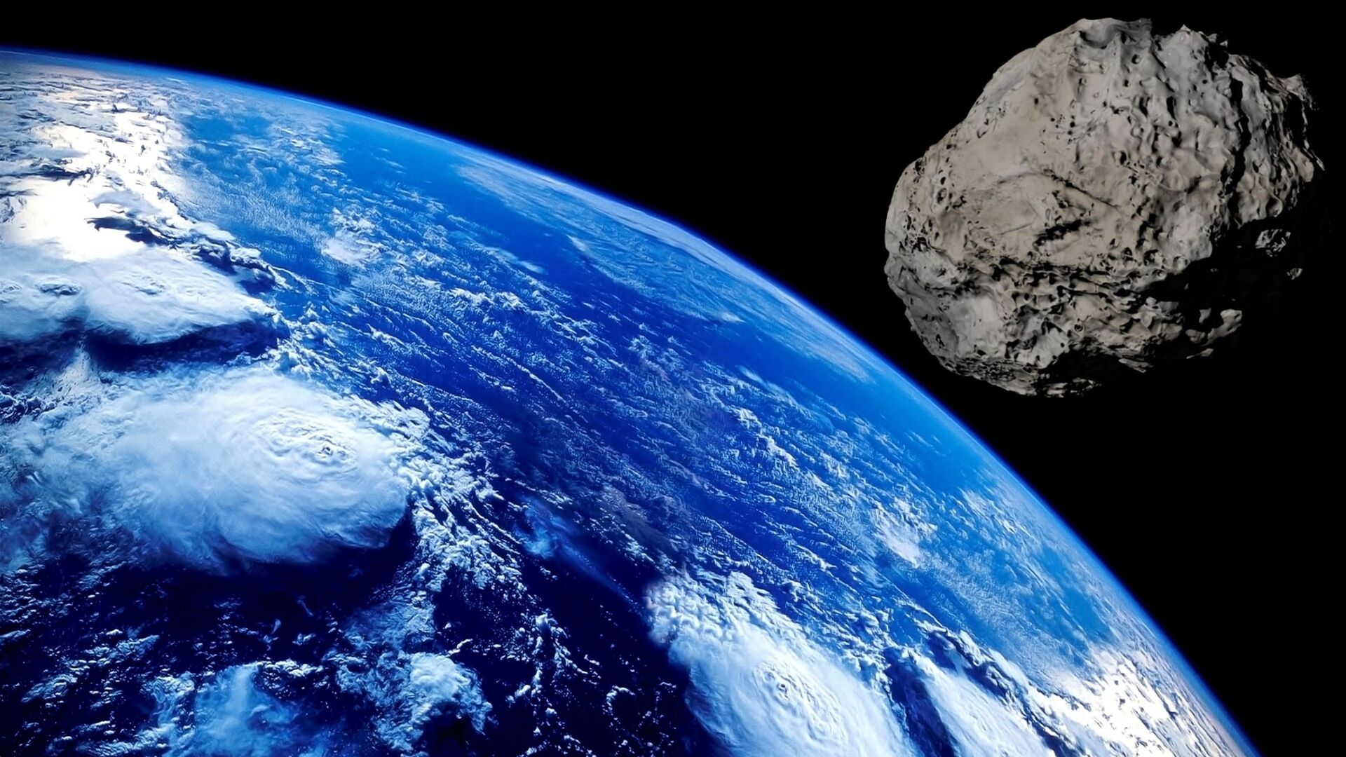 Asteroid and the Earth - Sputnik International, 1920, 31.12.2021