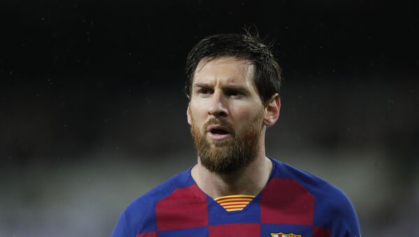 Barcelona's Lionel Messi in Madrid - Sputnik International