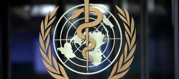 A logo is pictured on the headquarters of the World Health Organization (WHO) ahead of a meeting of the Emergency Committee on the novel coronavirus in Geneva, Switzerland, January 30, 2020. A logo is pictured on the headquarters of the World Health Organization (WHO) ahead of a meeting of the Emergency Committee on the novel coronavirus in Geneva, Switzerland, January 30, 2020. - Sputnik International