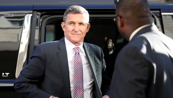 Former national security adviser Flynn arrives for sentencing hearing at U.S. District Court in Washington - Sputnik International
