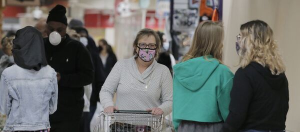 People at the Pennsylvania Dutch Market in Cockeysville, Md - Sputnik International