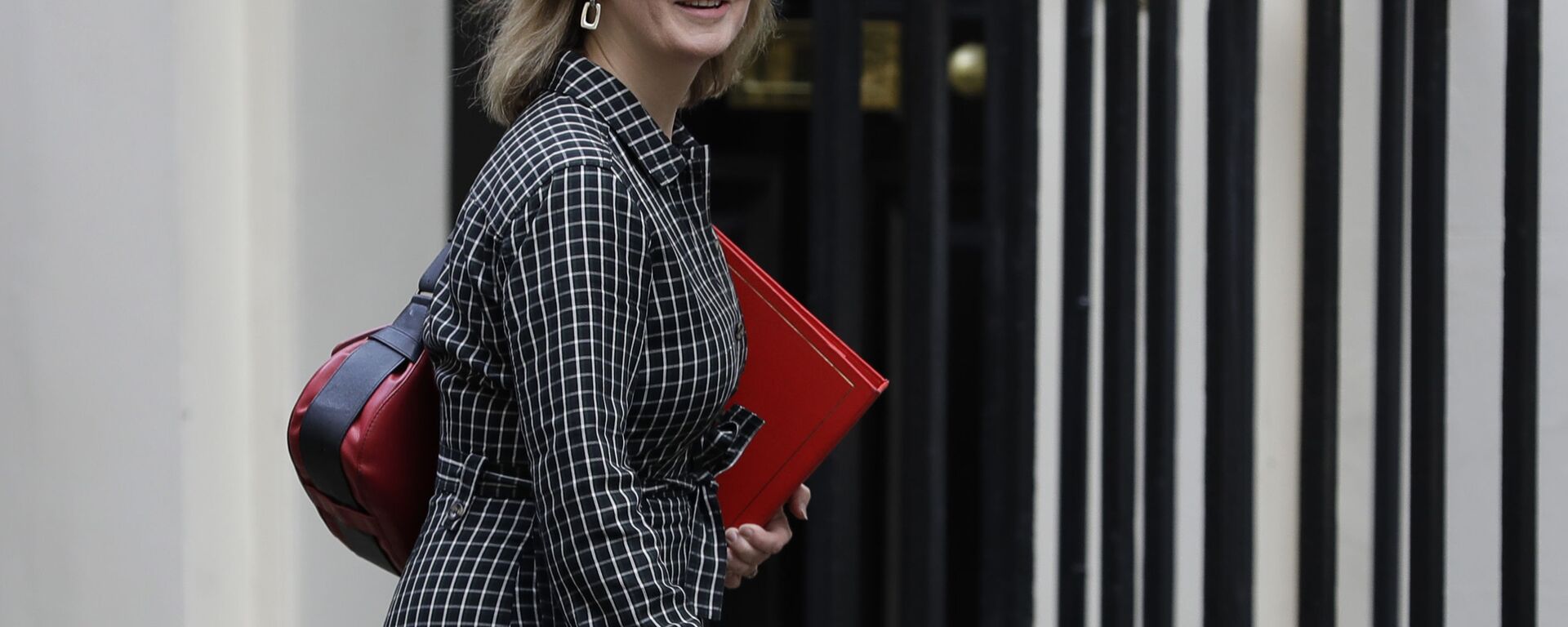 Britain's Secretary of State for International Trade Elizabeth Truss arrives for a Cabinet meeting at 10 Downing Street in London, Wednesday, Oct. 16, 2019 - Sputnik International, 1920, 29.09.2022