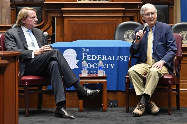 Trump Accused of Appointing ‘Male and Pale’ Conservative Federal Judges But He’s Just Playing System Trump Accused of Appointing ‘Male and Pale’ Conservative Federal Judges But He’s Just Playing System - Sputnik International