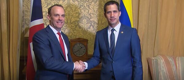 Dominic Raab meets Juan Guaido Dominic Raab meets Juan Guaido - Sputnik International