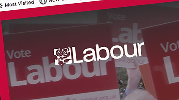 Screen-grab taken from Britain's Labour Party internet site showing the party logo Tuesday Nov. 12, 2019.  - Sputnik International