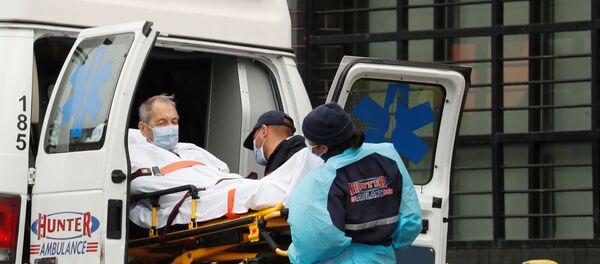The spread of the coronavirus disease (COVID-19) in New York - Sputnik International