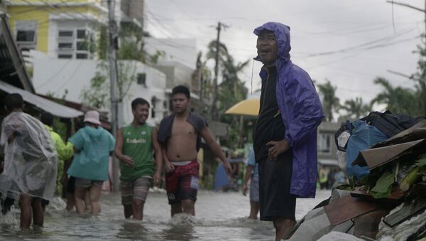 Typhoon Vongfong in Philippines - Sputnik International