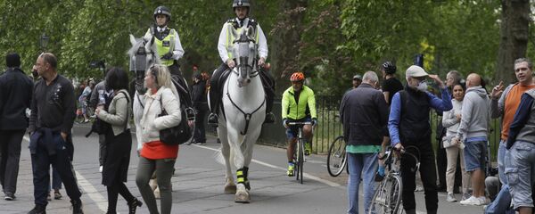 Mass gathering protest in Hyde Park - Sputnik International