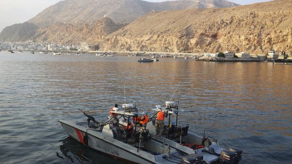 In this Thursday, Nov. 29, 2018, photograph, Yemen coast guard vessels patrol the waters near Mukalla, Yemen. The port city of Mukalla, once held by al-Qaida, shows how fractious Yemen is and will remain even if the Saudi-led war in the country ends in an uneasy peace for the Arab world's poorest nation - Sputnik International