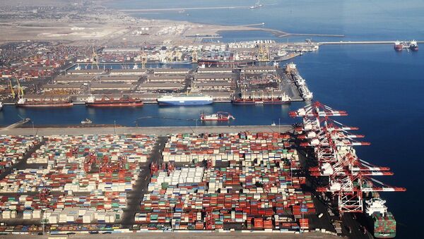 Port of Shahid Rajaee, in the coastal city of Bandar Abbas, Iran. - Sputnik International