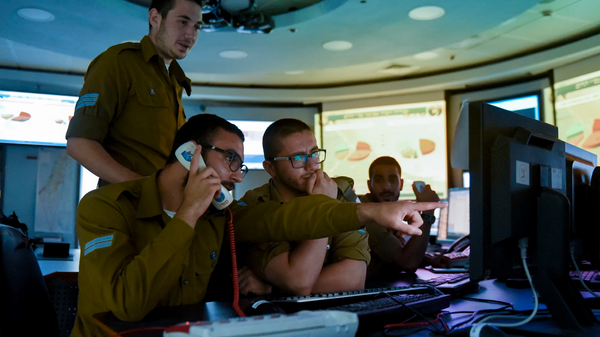 Israel Defense Forces cyberdefence troops. File photo. - Sputnik International