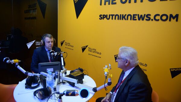 AmCham Russia President and CEO Alexis Rodzianko During Interview With Sputnik - Sputnik International