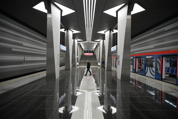 Underground Architectural Wonder: Moscow Metro Celebrates 85th Anniversary - Sputnik International