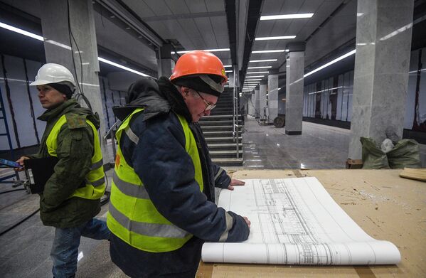 Underground Architectural Wonder: Moscow Metro Celebrates 85th Anniversary - Sputnik International